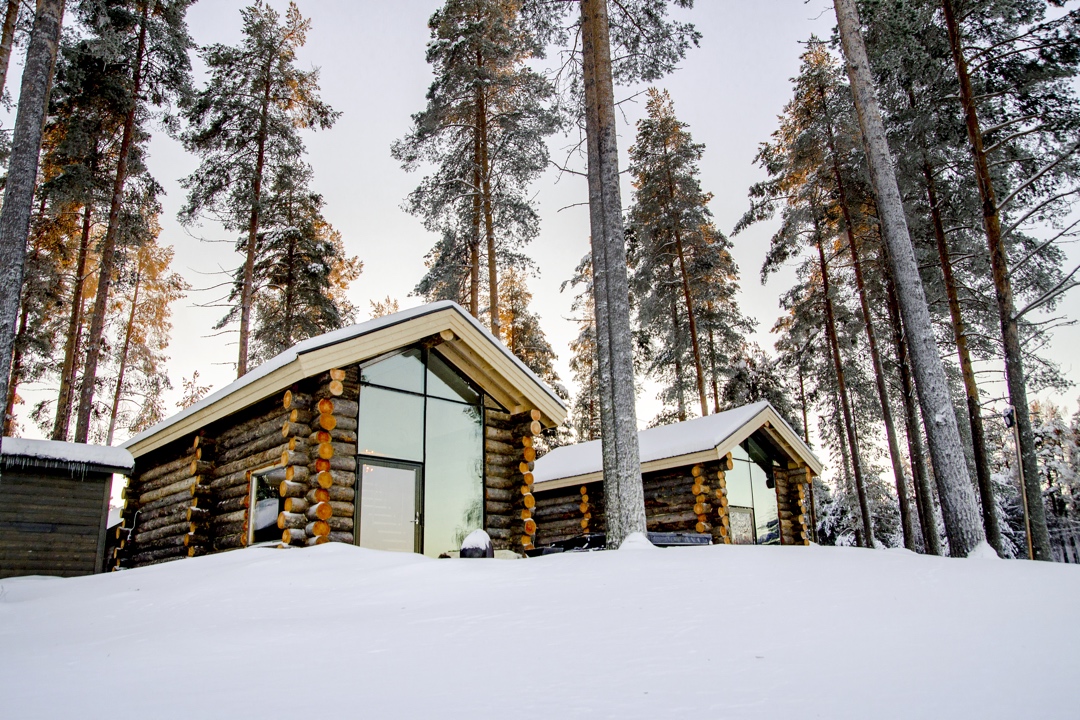 Log timber cabins